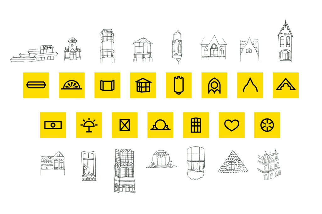 icon development of house details